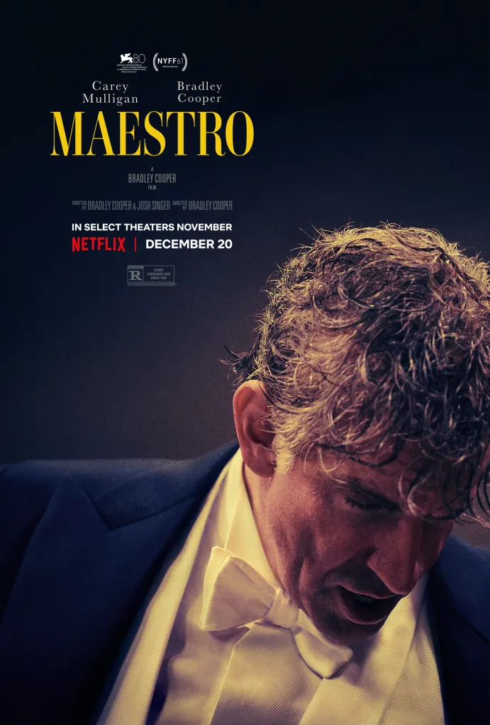New Maestro Poster Previews Bradley Cooper’s Leonard Bernstein Biopic