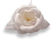 Dominique Duval French Satin Rose Barrette